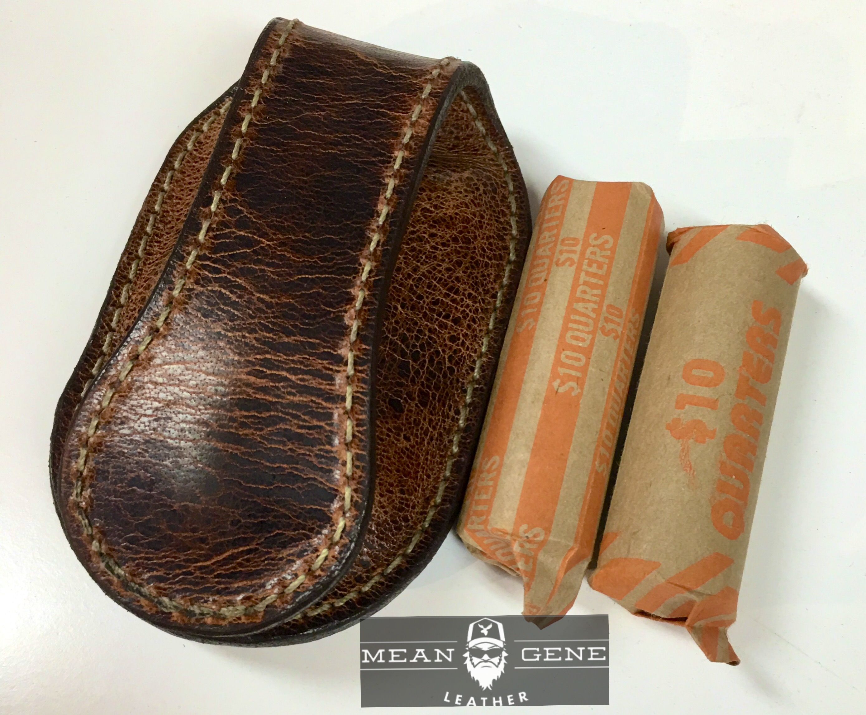real leather coin purse
